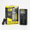 Nitecore UM2 2スロット リチウムイオン充電池対応 急速充電器