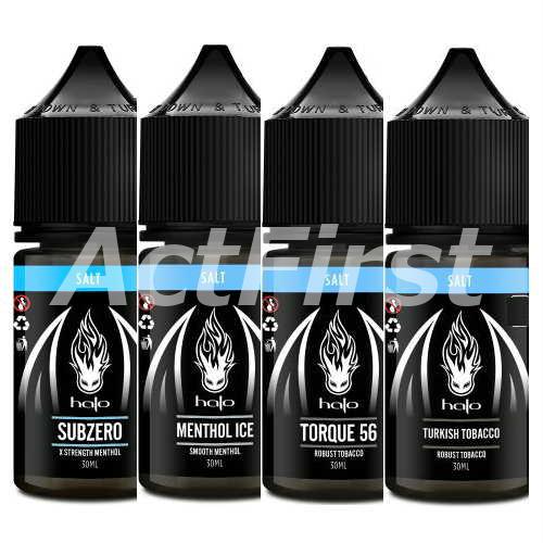 特急便 Halo 30ml ニコチンソルト リキッド 電子タバコとリキッドの個人輸入代行はアクトファースト
