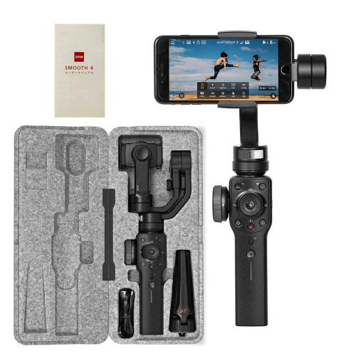 Zhiyun Smooth-4 スマートフォン用 3軸ハンドヘルド ジンバル ...